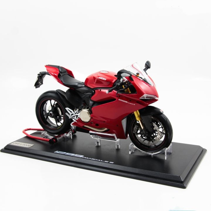  Mô hình mô tô Ducati 1299 Panigale S Red 1:12 TSM 