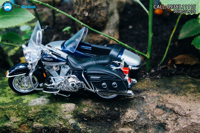 Mô hình xe mô tô MÔ TÔ ROAD KING CLASSIC 2001