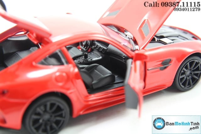 Mô hình xe ô tô XE-MERCEDES AMG GT RED