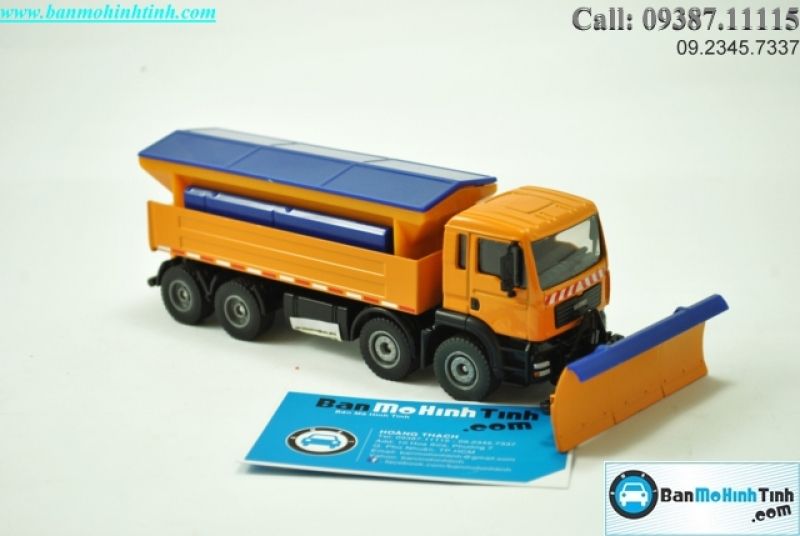  Mô hình xe Container vệ sinh đường 1:50 KDW 