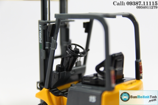 XE MO HINH XE NÂNG PALLET EC FORKLIFT 1:24 DEALER