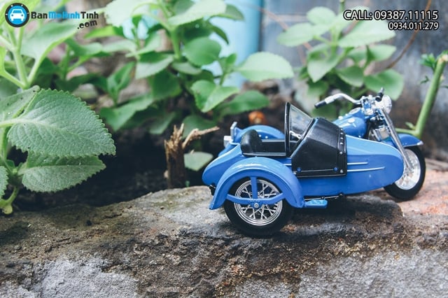 FL HYDRA GLIDE 1952 BLUE Mô hình xe mô tô MÔ TÔ FL HYDRA GLIDE 1952 BLUE