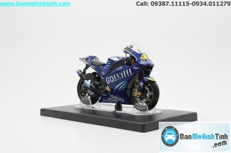  Mô hình xe mô tô Yamaha YZF M1 World Champion Ship 2004 1:18 Leo 