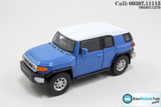 XE Mô hình xe ô tô-TOYOTA FJ CRUISER BLUE