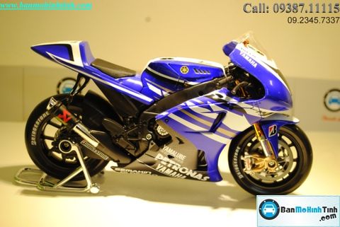 Mô hình xe mô tô  Yamaha GP No 1 1:10 Maisto