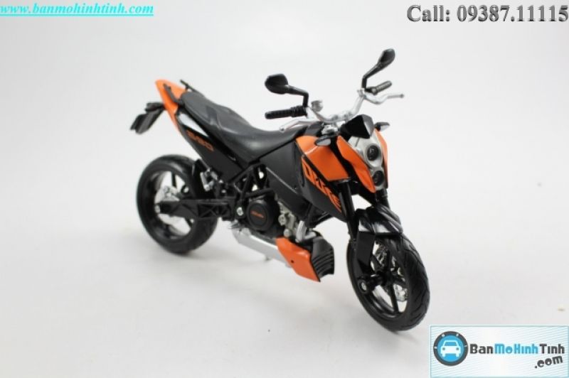  Mô hình xe mô tô  KTM 690 Duke Orange 1:12 Maisto 