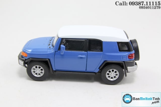 XE Mô hình xe ô tô-TOYOTA FJ CRUISER BLUE