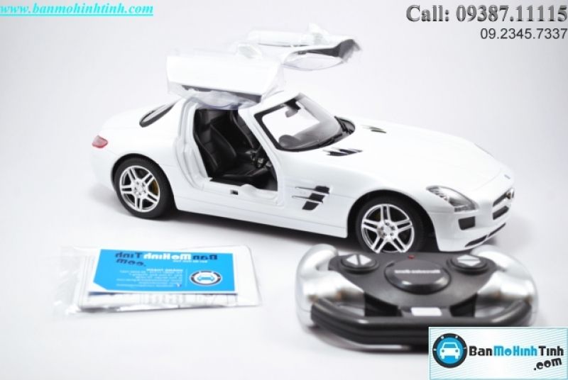  Mô hình điều khiển từ xa Mercedes-Benz SLS White 1:14 Rastar 