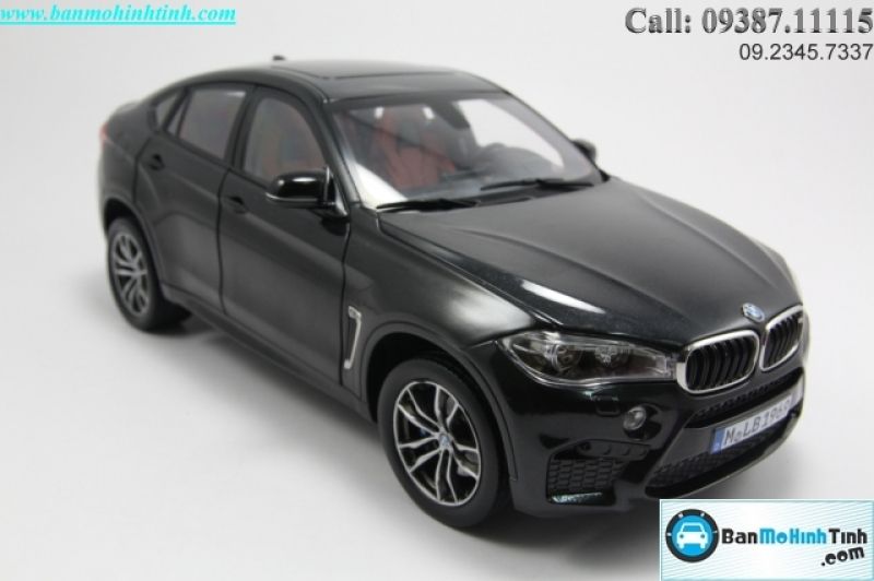 Mô hình xe ô tô XE Mô hình xe ô tô XE BMW X6 M BLACK 1:18 NOREV
