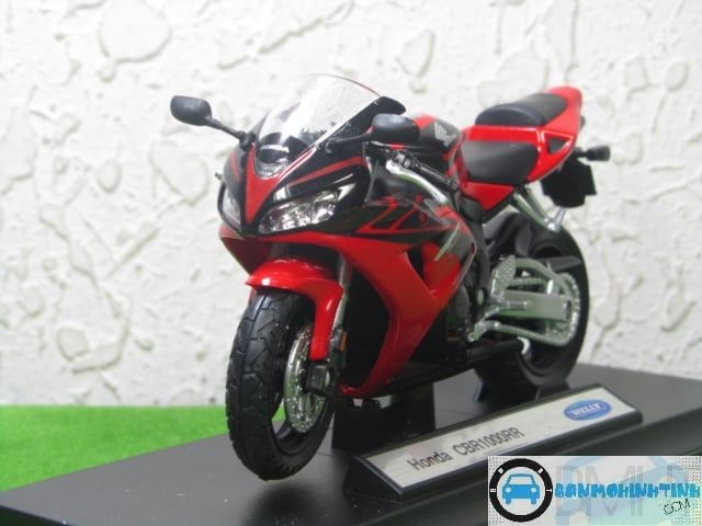  Mô hình xe mô tô  Honda CBR1000RR Red 1:18 