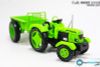  Mô hình xe Đầu máy kéo có thùng green 1:18 KDW - 691013 