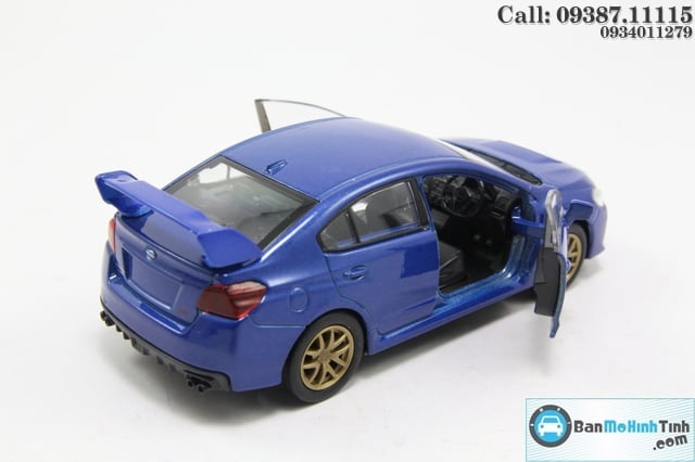 Mô hình xe ô tô XE-SUBARU IMPREZA WRX BLUE
