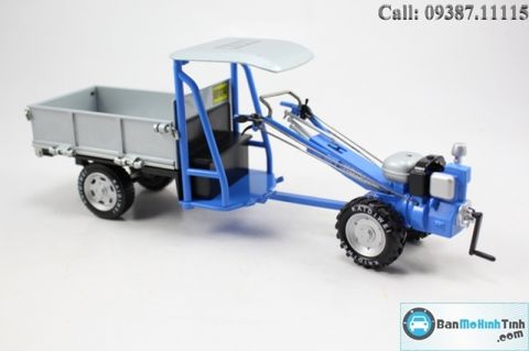 Mô hình xe Đầu kéo chở hàng blue 1:16 KDW