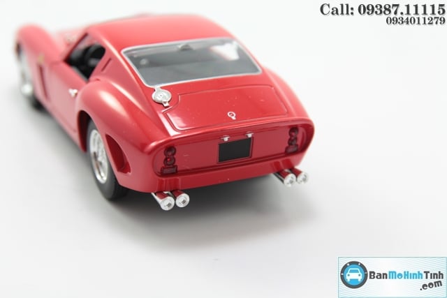 Mô hình xe ô tô SIÊU XE FERRARI 250 GTO RED 1:24 BBURAGO