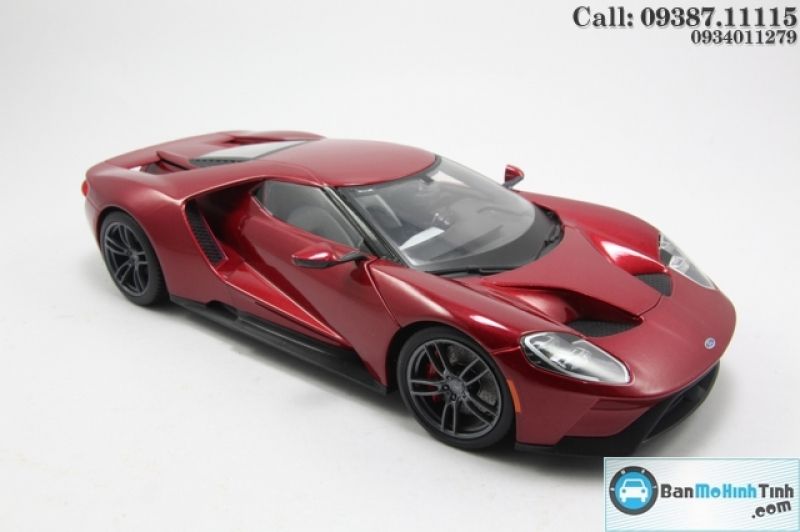  Mô hình xe Ford GT 2017 Red 1:18 Maisto 