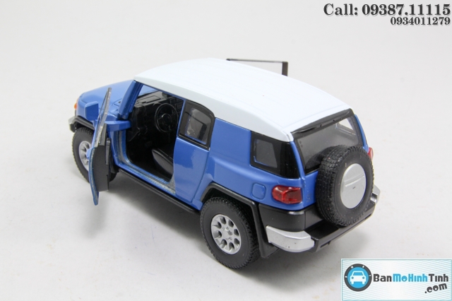 XE Mô hình xe ô tô-TOYOTA FJ CRUISER BLUE