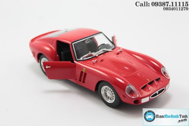 Mô hình xe ô tô SIÊU XE FERRARI 250 GTO RED 1:24 BBURAGO