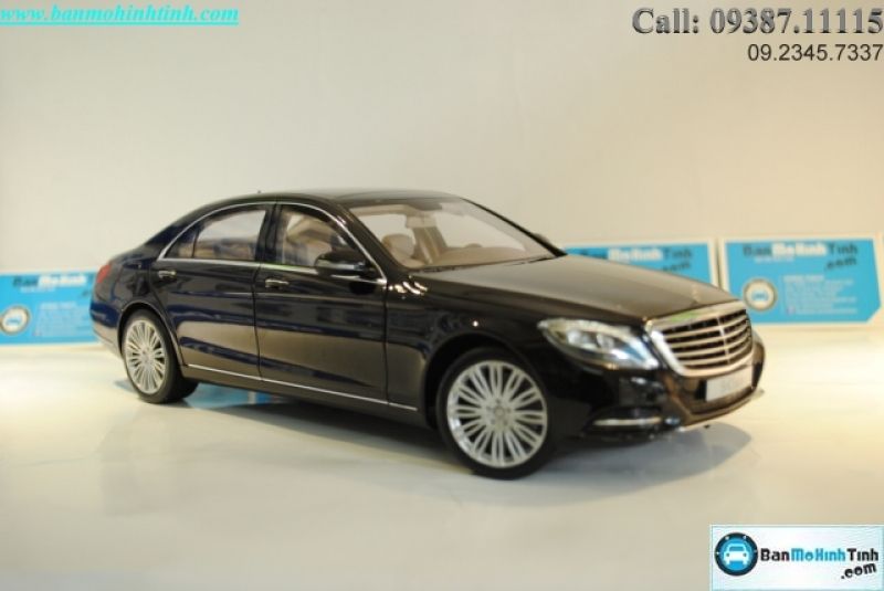  Mô hình xe Mercedes Benz S-Class 2013 Black 1:18 Norev 