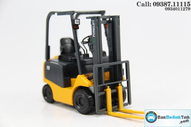XE MO HINH XE NÂNG PALLET EC FORKLIFT 1:24 DEALER