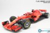  Mô hình xe Ferrari F1 2018 SF71 H5 05 Sebastian Vettel 1:18 Bburago 