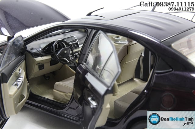 XE Mô hình xe ô tô TOYOTA VIOS 2014