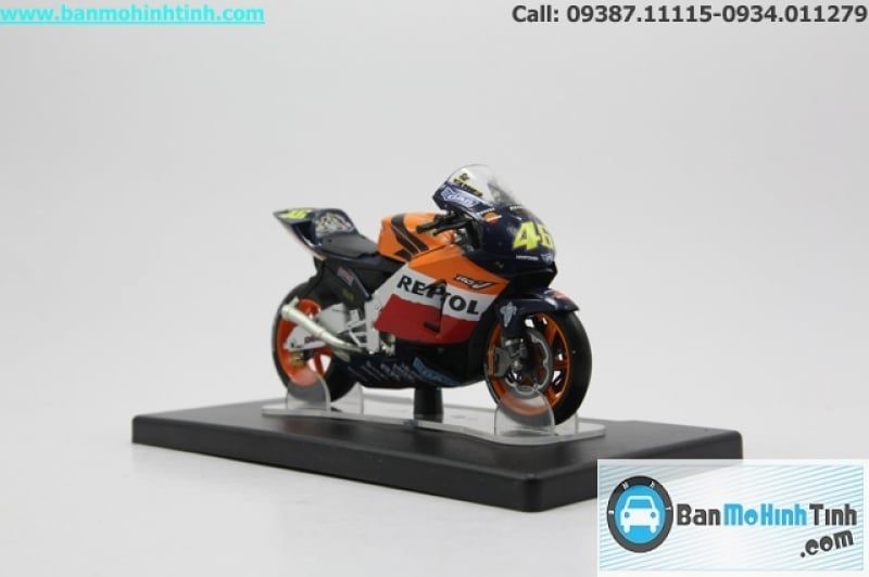  Mô hình xe mô tô Honda RC211V World Champion 2003 1:18 Leo 