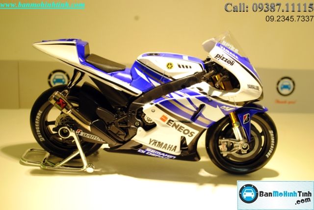  Mô hình xe mô tô  Yamaha GP No 11 1:10 Maisto 