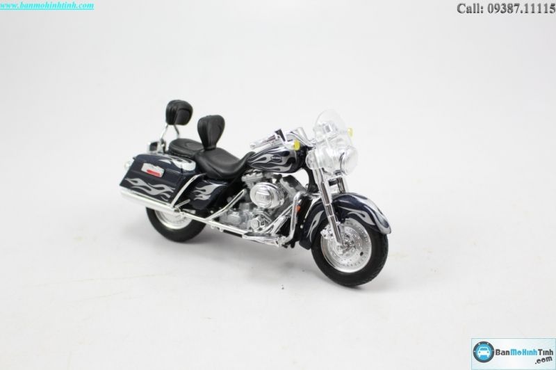  Mô hình xe mô tô  Harley - Davidson FLHRSEI CVO Custom 2002 1:18 Maisto 