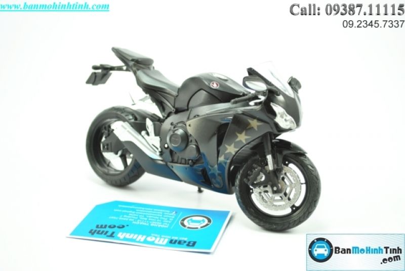  Mô hình xe mô tô  Honda CBR 1000RR Black With Star 1:12 Joycity 