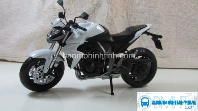  Mô hình xe mô tô  Honda CB1000R White 1:12 - Joycity 