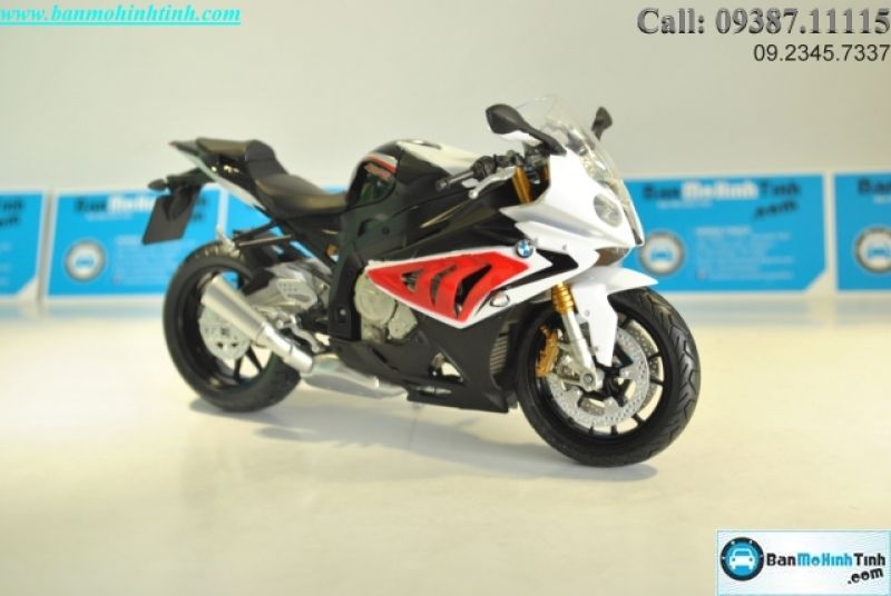  Mô hình xe mô tô  BMW S1000RR Red 1:12 Joycity 