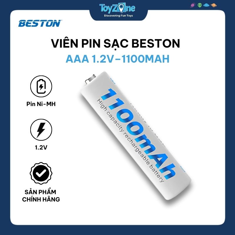 Viên pin sạc AAA 1.2V – 1100mAh BESTON