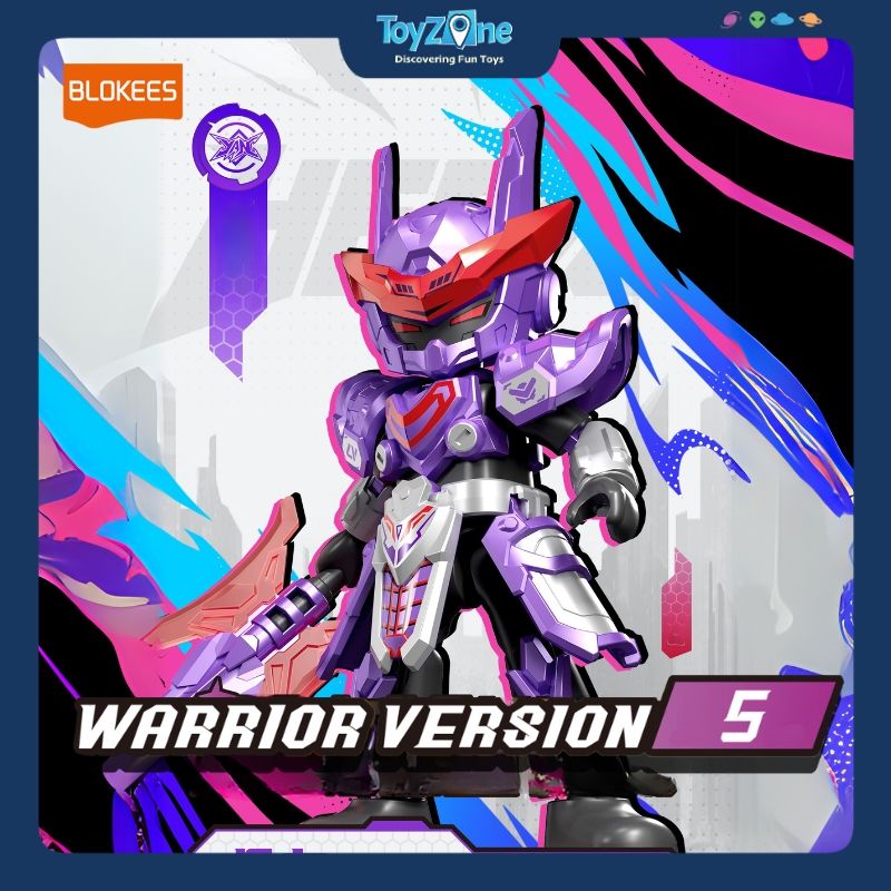 Mô hình đồ chơi Lắp ráp Blind box Herospire Warrior Version 05 Generals Contest Model Kits BLOKEES