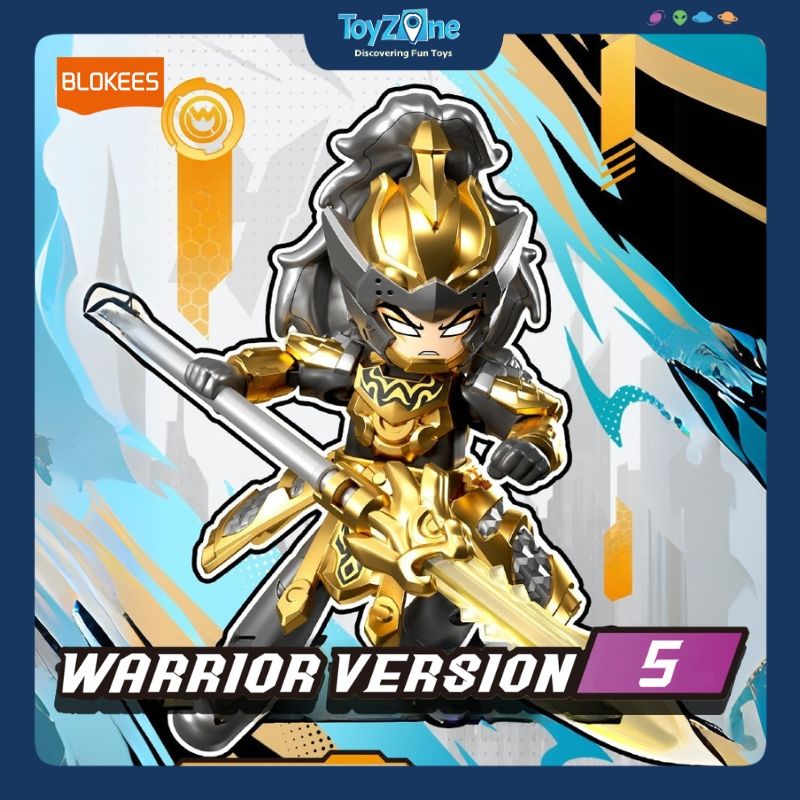 Mô hình đồ chơi Lắp ráp Blind box Herospire Warrior Version 05 Generals Contest Model Kits BLOKEES