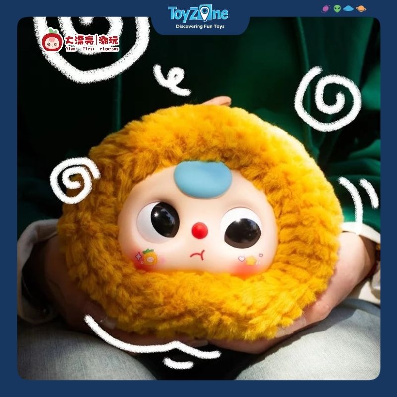  Mô hình Blind box Khóa kéo Gấu bông Baby Three Fruit Orchard Zipper Bag ( Vườn Trái Cây ) CUREPLANETA 