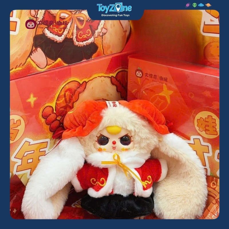  Mô hình Blind box Móc khóa Gấu bông Baby Three New Year ( Tết Nguyên Đán ) BABY THREE 