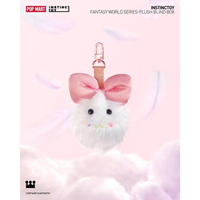  Mô hình Blind box Móc khóa Gấu bông Instinctoy Fantasy World Series-Plush ( Thế Giới Huyền Ảo ) POP MART 