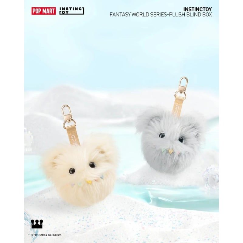  Mô hình Blind box Móc khóa Gấu bông Instinctoy Fantasy World Series-Plush ( Thế Giới Huyền Ảo ) POP MART 