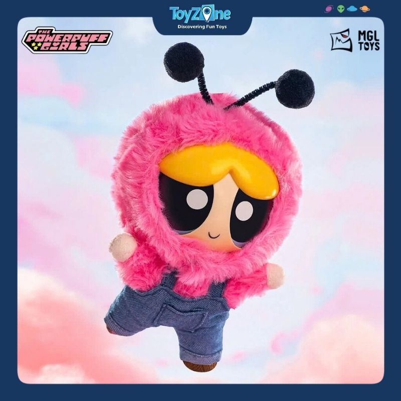 Mô hình Blind box móc khóa Gấu bông The Powerpuff Girls Plush Party Series MGL TOYS