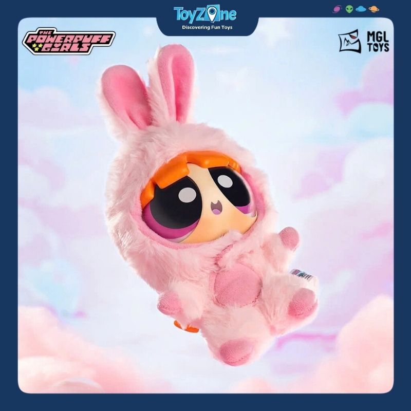 Mô hình Blind box móc khóa Gấu bông The Powerpuff Girls Plush Party Series MGL TOYS
