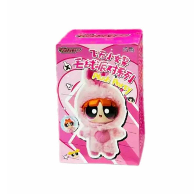 Mô hình Blind box móc khóa Gấu bông The Powerpuff Girls Plush Party Series MGL TOYS
