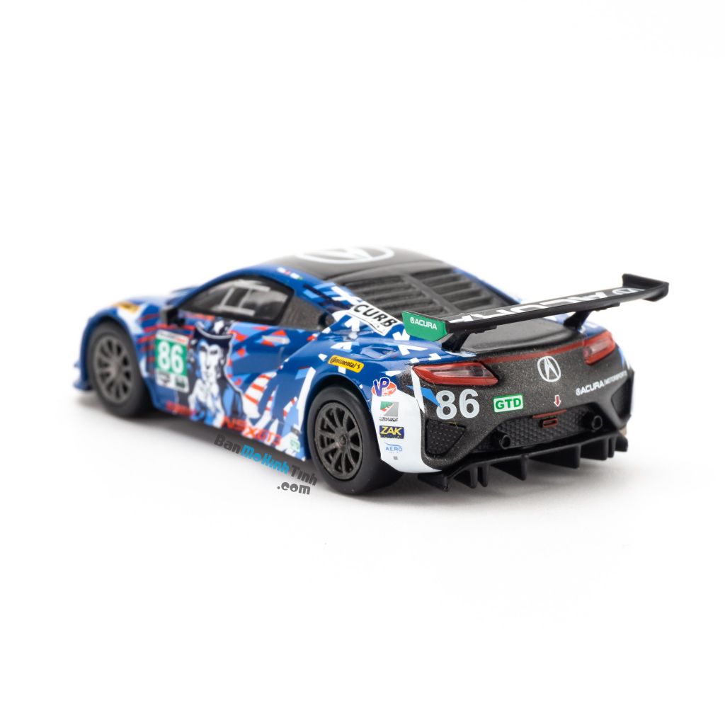 Mô hình xe đua Acura NSX GT3 2017 IMSA Watkins Glen LHD 1:64 MiniGT giá rẻ (3)
