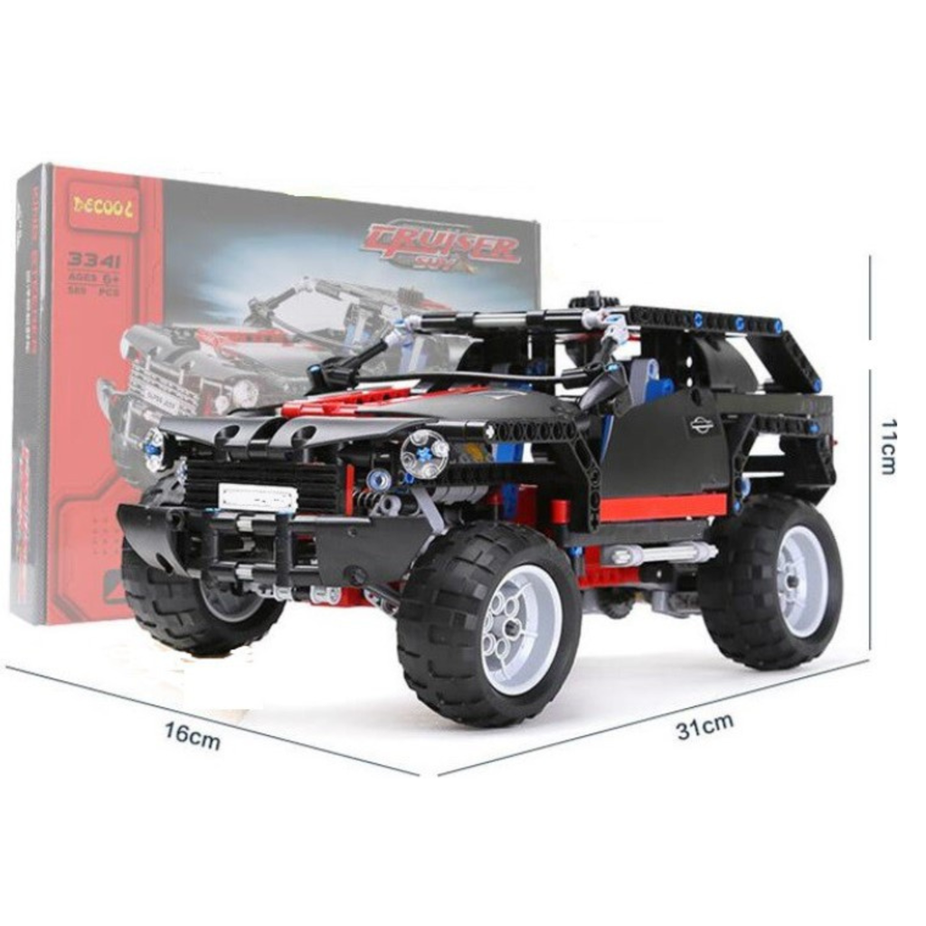  Bộ đồ chơi lắp ráp mô hình Xe đua địa hình DECOOL 