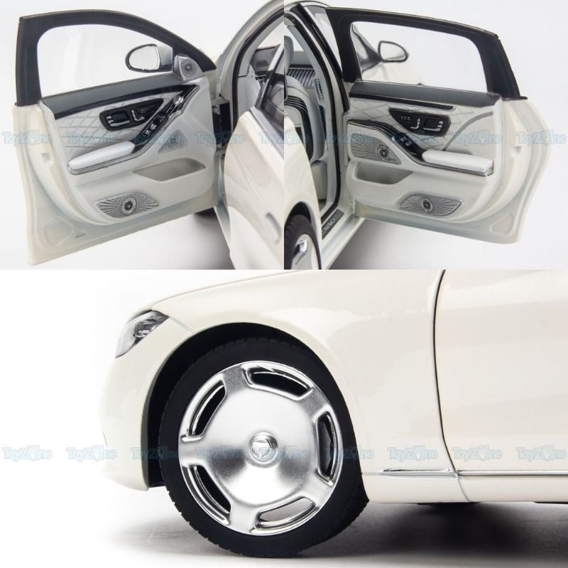 Mô hình xe Mercedes Maybach S680 W223 2021 1:18 Norev