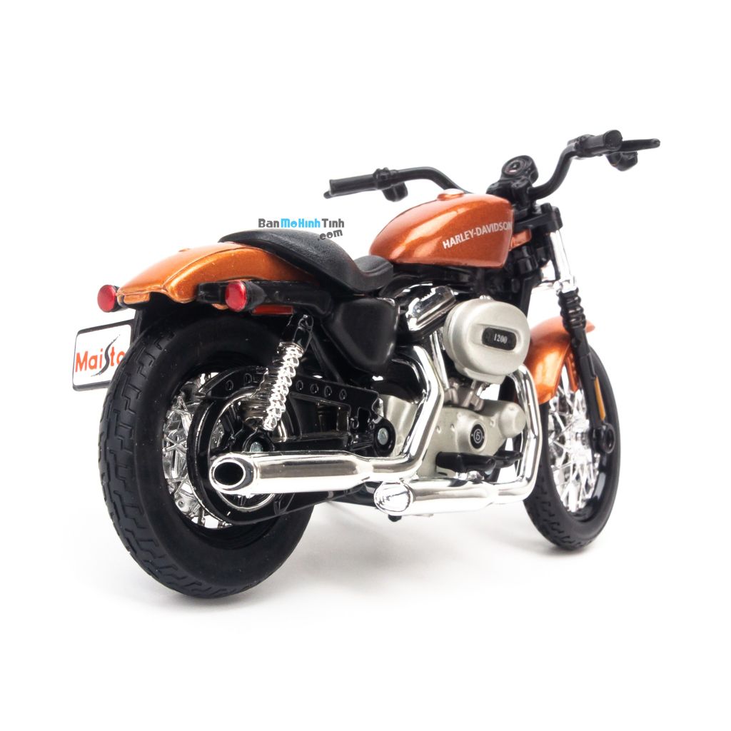 Mô hình xe mô tô Harley Davidson 2007 XL 1200N Nightster 1:18 Maisto Bronze (2)