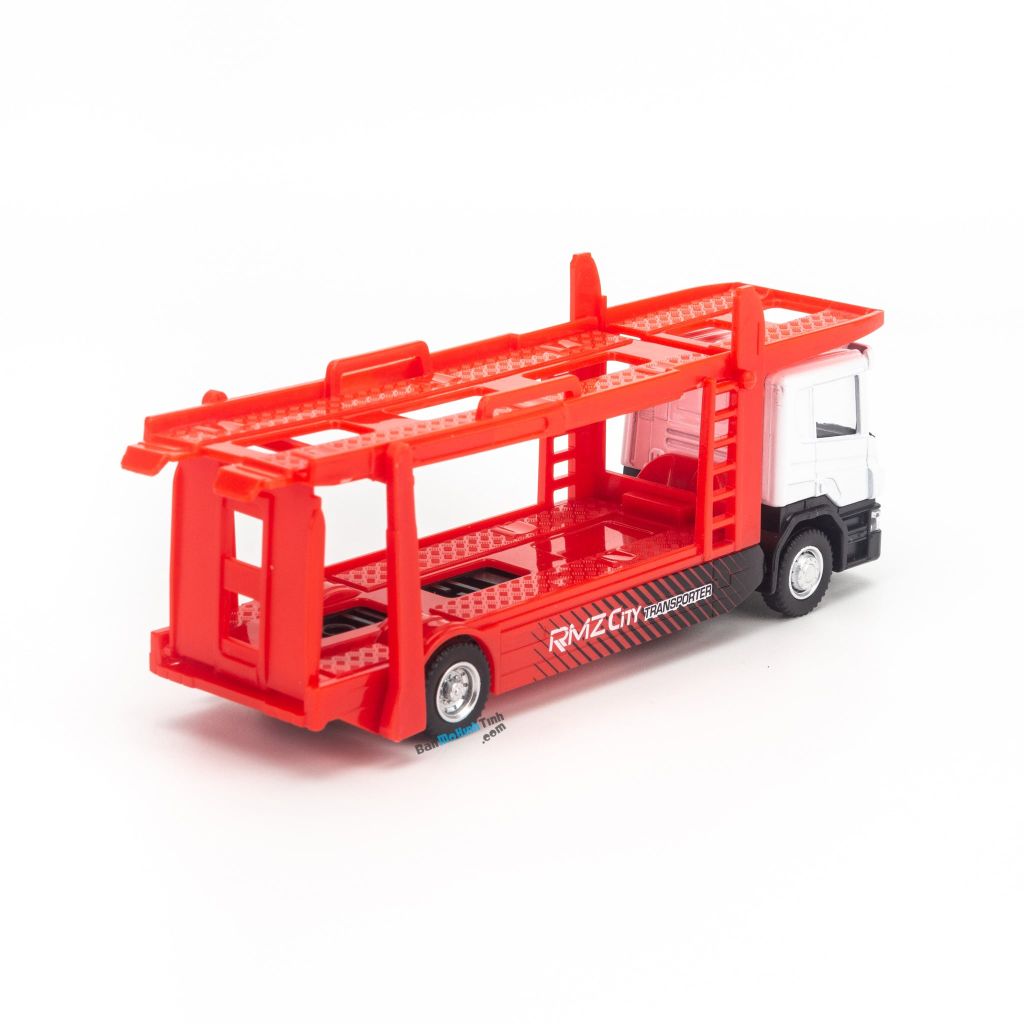Xe tải đồ chơi Scania vận chuyển ô tô 1:64 RMZ