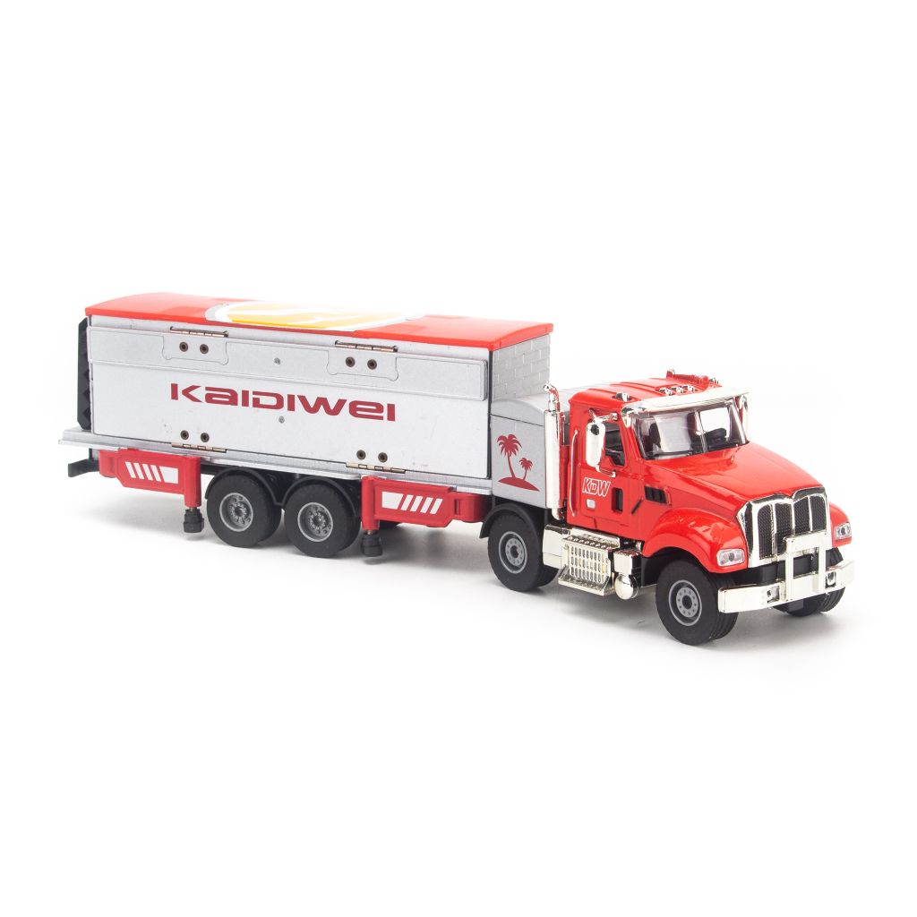  Mô hình xe tải kéo nhà di động 1:50 KDW 