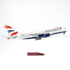  Mô hình máy bay British Airways Airbus A380 47cm lắp ráp có đèn Everfly 