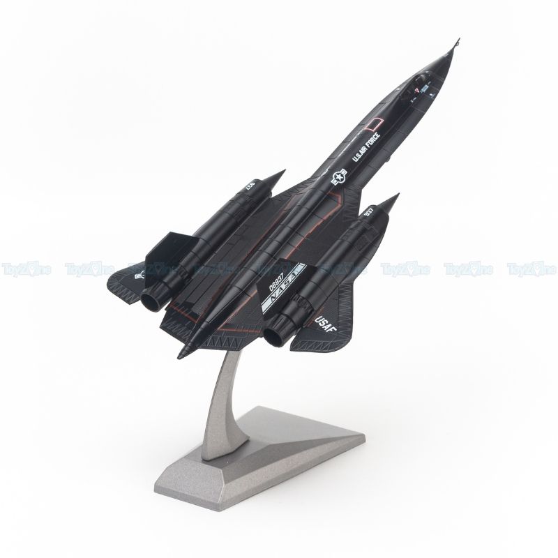  Mô hình máy bay quân sự SR-71 Blackbird Lockheed US Air Force 1:144 NS Model 