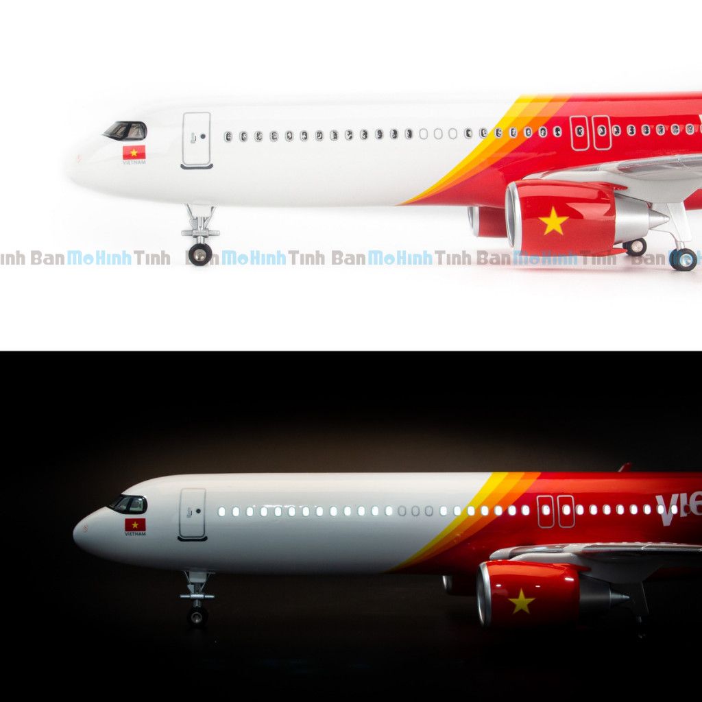 Mua Mô hình máy bay tĩnh Airbus A320 Vietjet Air 16cm  Tiki